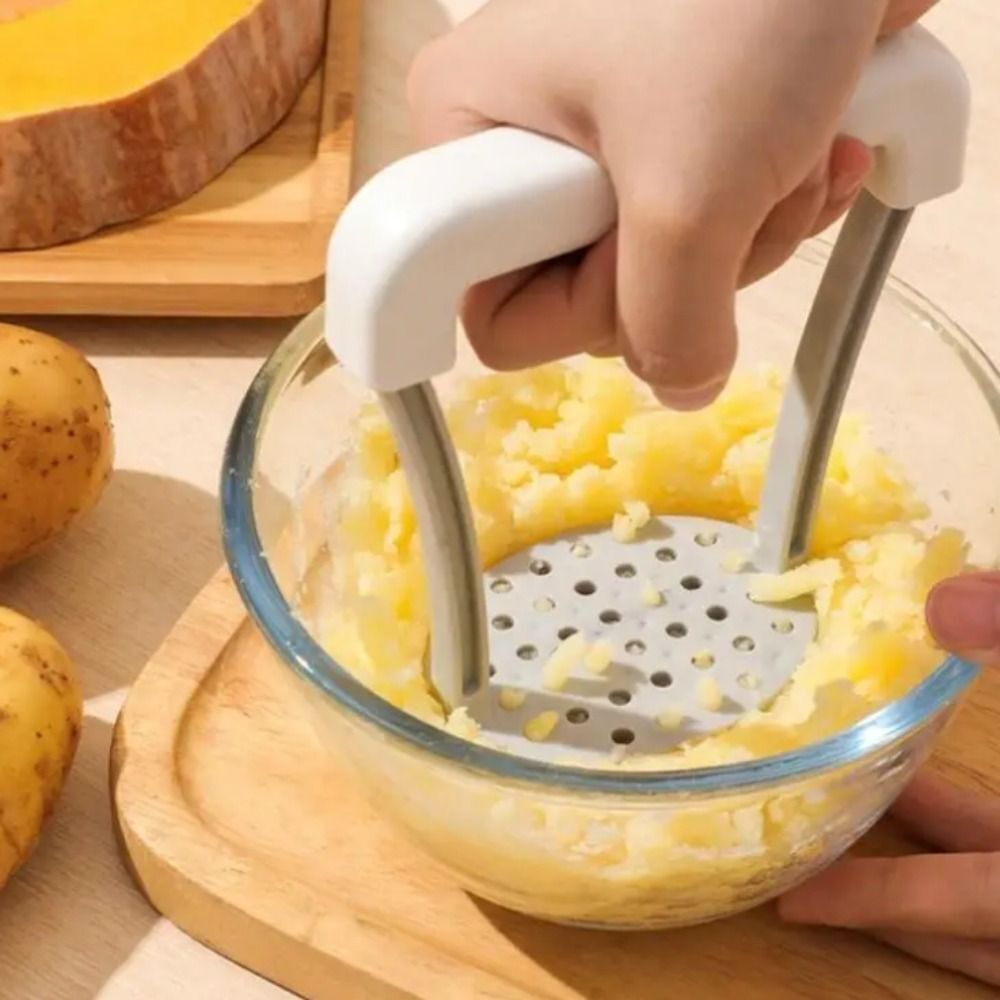 Portable Potato Masher Plastics Mashed Potatoes Crusher Potato Crusher