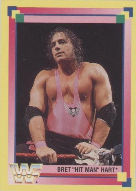 1993 Merlin Wrestling - Bret Hart #95 - 1 of 1
