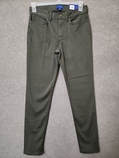 Apt. 9 Premier Flex Travel Pants Mens 30x32 Olive Green Slim Fit Stretch NEW