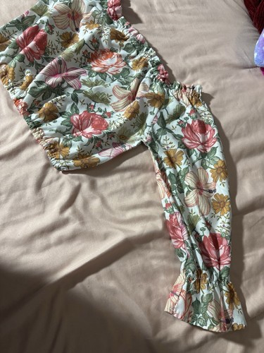 Girl’s Summer 2-piece Outfit Cropped Top Size 8/10 - Picture 5 of 7