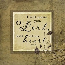 Ceramic Backsplash Tile Mural Inspirational Kitchen/Bathroom - I Will Praise