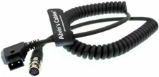 Alvin's Cables Power Cable for B4 2/3" Hirose 12 Pin Female to D Tap Power Cord