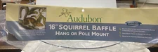 BRAND NEW - AUDUBON 16" Squirrel Baffle - Clear (FC104-TOP-Q2029