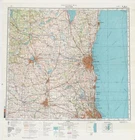 Russian Soviet Military Topographic Map - MILWAUKEE (USA, Wisconsin), ed. 1984