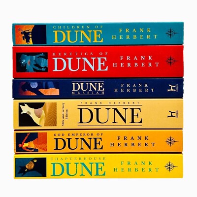 Dune Series Collection 6 Books Collection Set By Frank