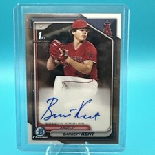 2024 Bowman Chrome Barrett Kent 1st Bowman Auto #CPA-BK - LA Angels