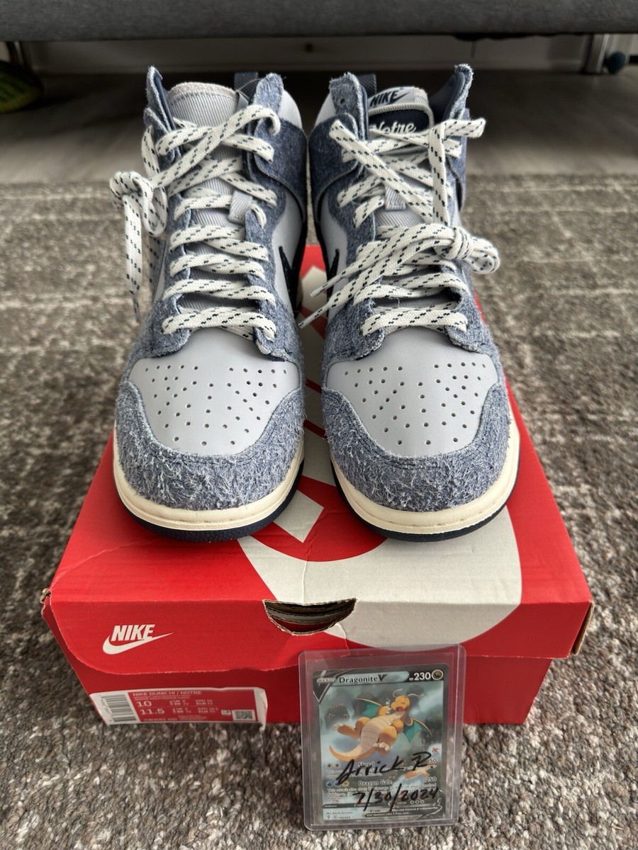 nike dunk high notre midnight navy