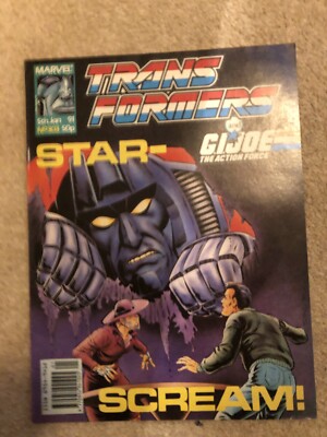 TRANSFORMERS G1 UK Marvel Comic #303 - January 1991