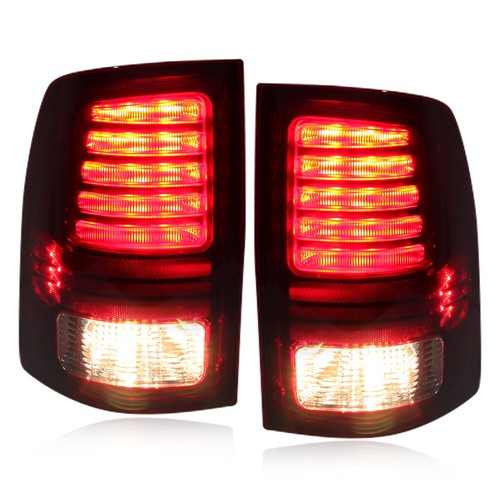 Pair Set Tail Lights For 2013-2018 Dodge Ram 1500 2500 3500 LED Rear Lamps L+R - Picture 5 of 19