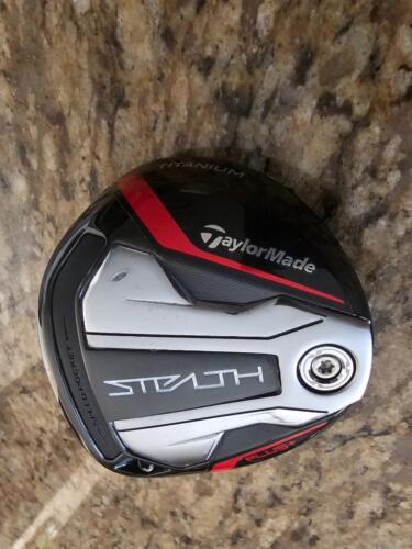 New LH TaylorMade Stealth Plus+ 15° 3W Fairway Wood with Titanium Face Head Only - Picture 3 of 11