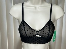 Honeydew Wireless Pullover Bralette S M L Keyhole Bra Black Red Pink Hearts