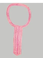 Pink African Dashiki Embroidery