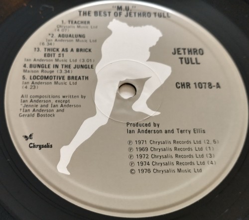 JETHRO TULL - MU THE BEST OF JETHRO TULL VINYL LP. PLAYS EXCELLENT. CHR 1078. - Picture 6 of 7