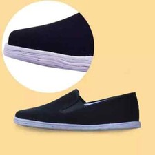Hot Chinese Traditional Martial Jackie Chan Kung Fu Shoes Slip On Cotton Sole