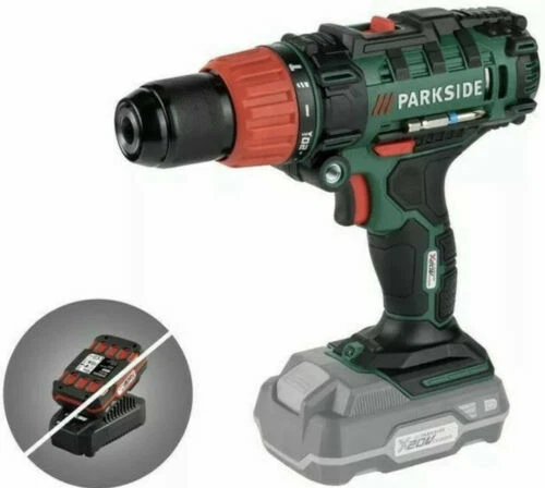 Parkside 20v 3 In 1 Cordless Impact Drill BATTERY AND CHARGER eBay