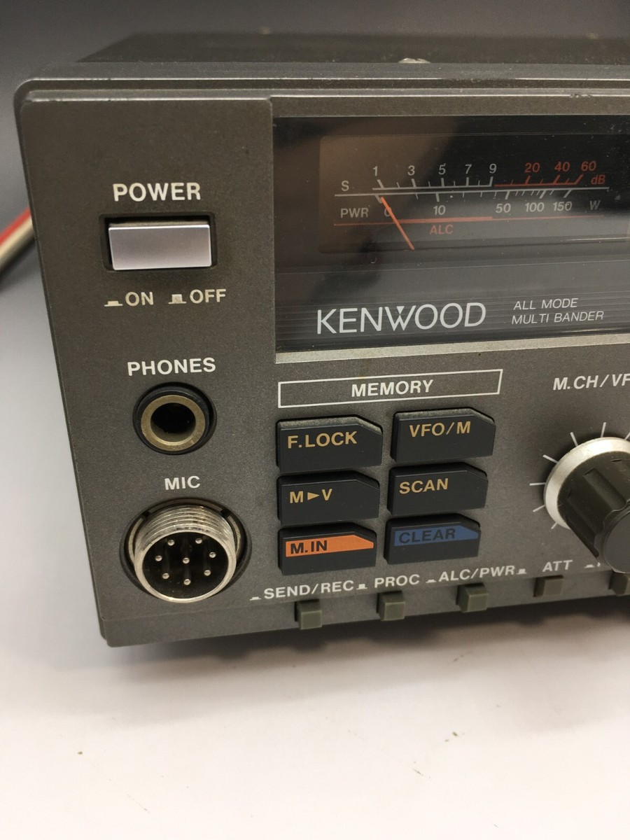 Kenwood TS-680V All Mode Transceiver Amateur Radio Working