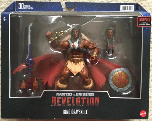 2022 Masters of the Universe Revelation KING GRAYSKULL Masterverse NEW