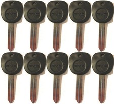 10 New OEM Original GMC Logo Key Blanks UNCUT...