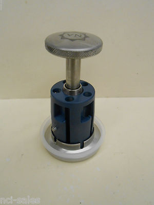 NEW MILLIPORE NOVASEPTIC 316L/1.4435 HN 321246 2.0mm 5 PORT SEPTUM/TC HOLDER
