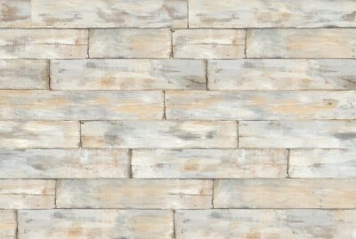 Komar Shabby Chic Fototapete Vlies Tapetenmural Planken Vintage Beige 248x368cm - Bild 1 von 4