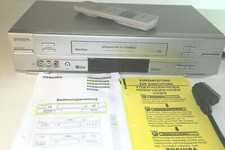 Toshiba Videorecorder V-753EW 6HEAD HIFI Silber mit Fernbedienung,Scart, Bed.anl