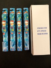4 Piece - Hello Kitty Sanrio San Francisco Sea Toothbrush Soft grip 