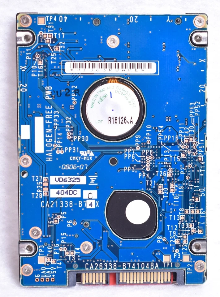 Fujitsu 40GB 5400RPM SATA 1.5Gbps 8MB 2.5-inch Hard Drive CA06672-B024 MHV2040BH - Image 4 of 4