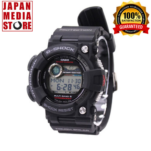 Montre pour homme Casio G-SHOCK GWF-1000-1JF FROGMAN Master of G solaire atomique dure NEUVE - Photo 1/6