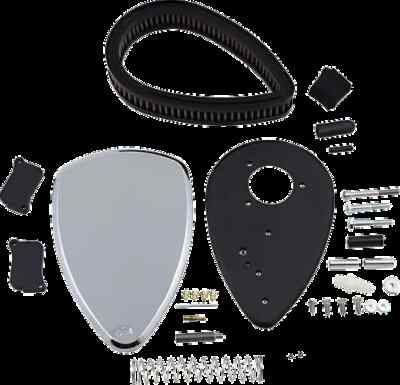 Baron Smooth Big Air Kit Cleaner Assembly Chrome Honda VTX1300S 03-07