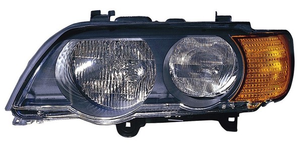 Scheinwerfer Projektor SX H7-HB3 C / LüFter Orange Mot El BMW X5 E53 1999 2003-image