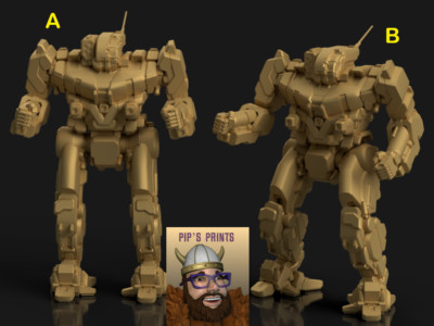 GHR-5H Grasshopper Mech For Battletech CGL Scale Syllogy Two Variations!