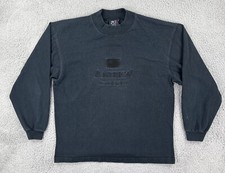 Vintage South Bay Mens L Black Long Sleeve T Shirt 1992 Americas Cup Made In USA