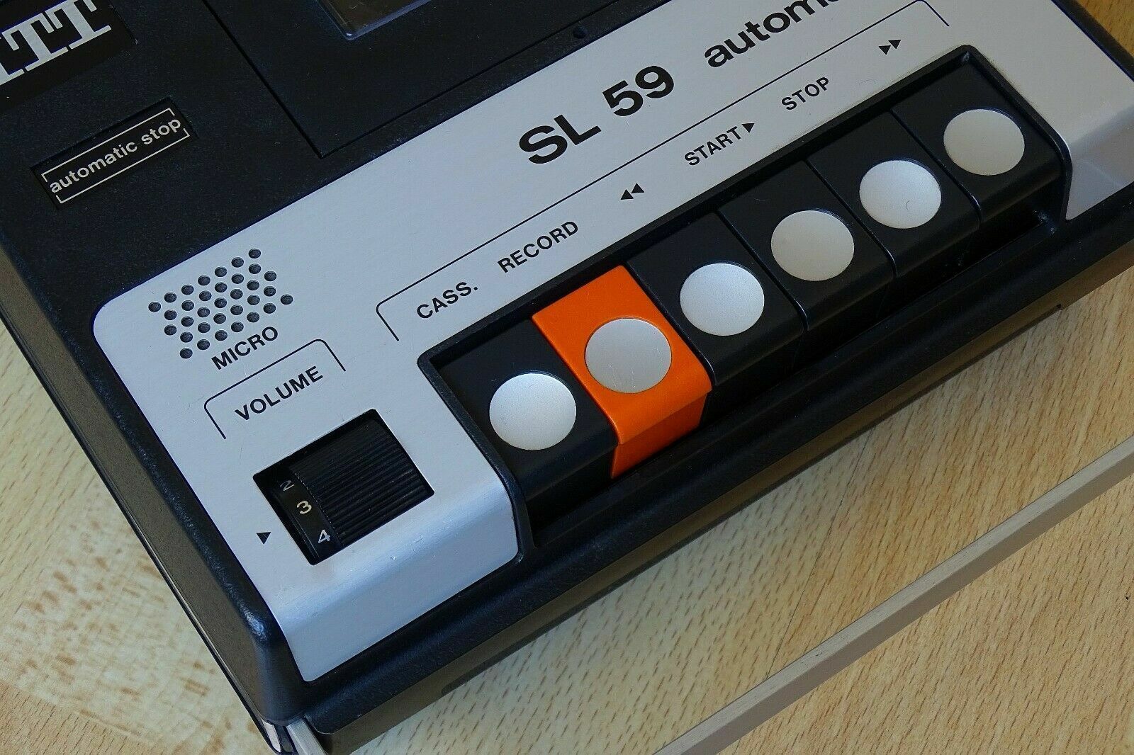 Riemen-Set SCHAUB LORENZ ITT SL-59 Automatic Tape Cassette Recorder Belts-Kit