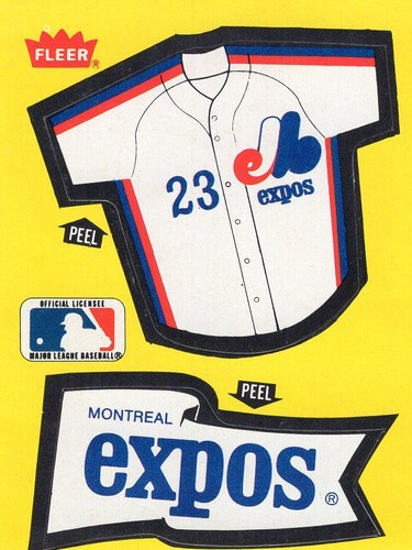 Camiseta deportiva del equipo de béisbol Fleer MLB 1985 logotipo y calcomanías adhesivas a elegir de la lista - Imagen 28 de 75