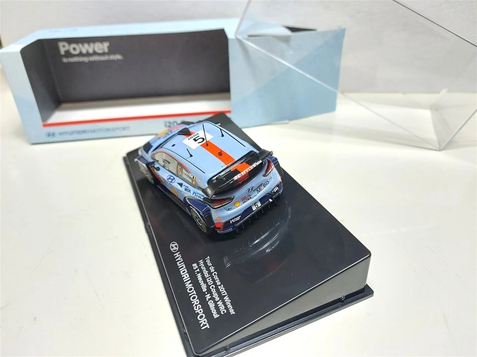 Hyundai i20 WRC Winner Rally Tour de Corse 2017 #5 Neuville - 1/43 IXO - Immagine 3 di 4