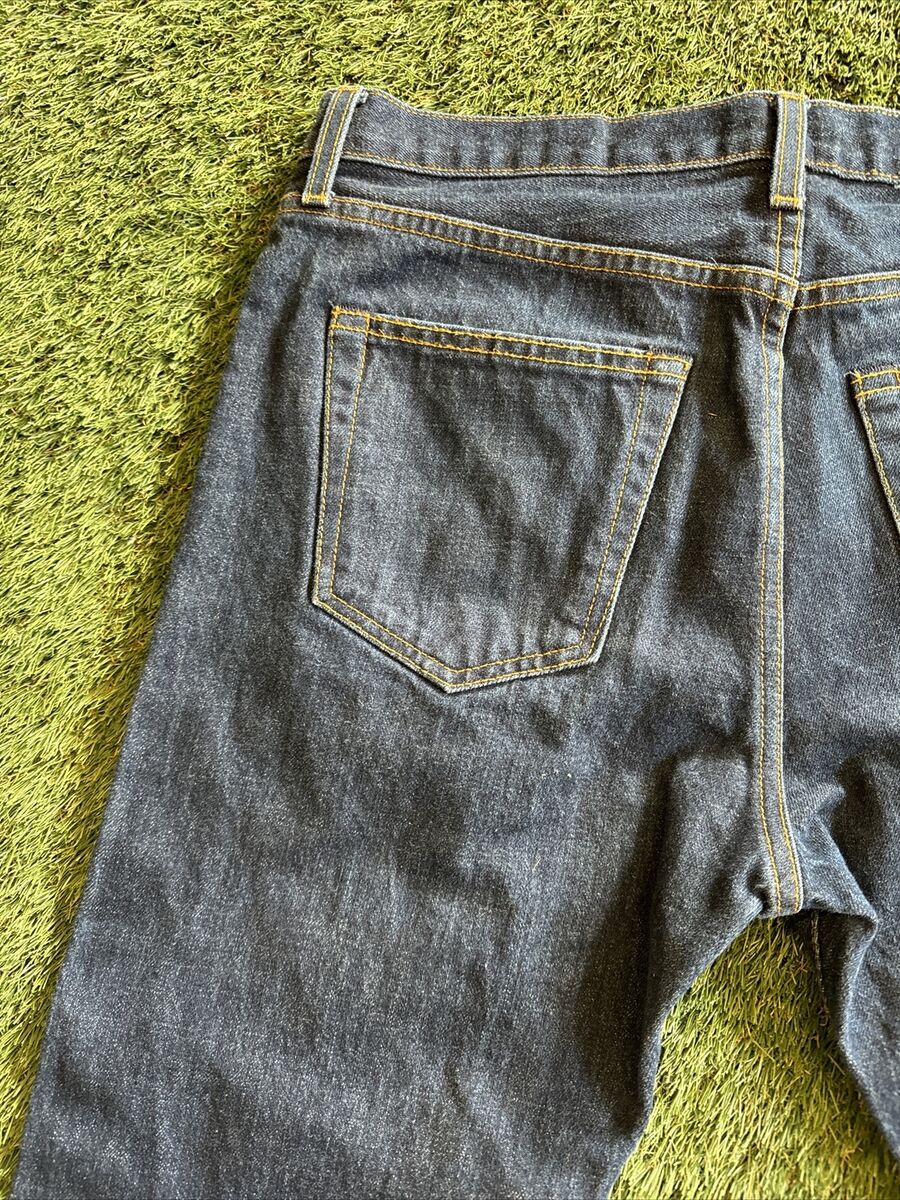 Supreme Jeans Mens 32 Slim NYC Blue Raw Selvedge Denim Supreme Jeans Mens 32 Slim NYC Blue Raw Selvedge Denim