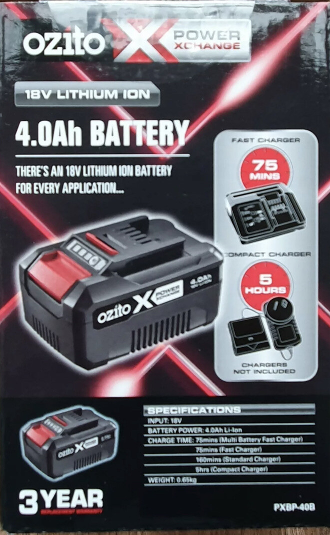 Ozito 18v Battery Ozito Battery Bunnings Ah Ozito Batteries Bunnings Ozito  Battery Discount Bunnings