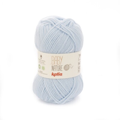 BABY NATURE von Katia - CELESTE (106) - 25 g / ca. 110 m Wolle