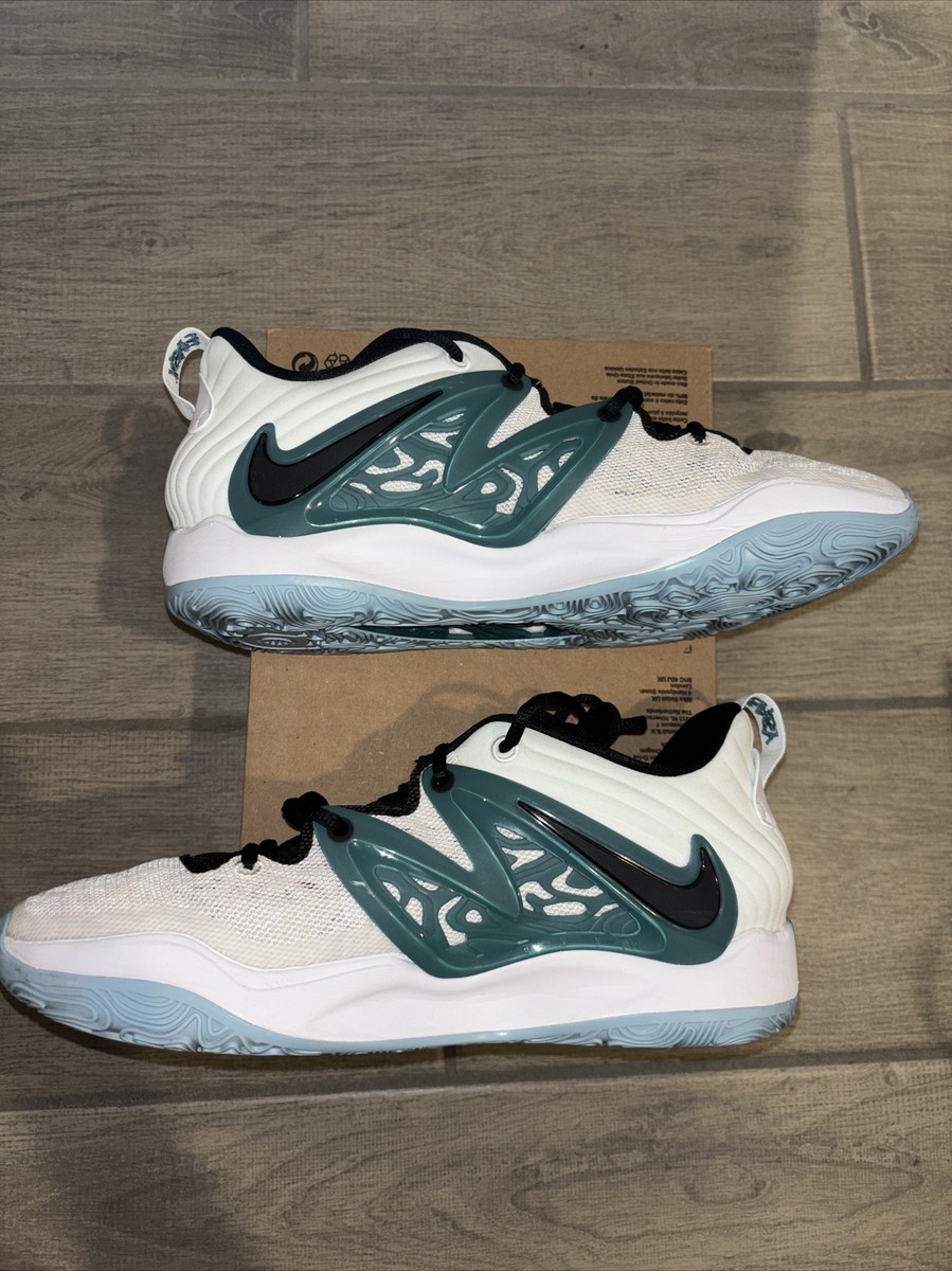 Nike KD15 “Mariners” White Volt Photon Dust Black Men's Sz 12