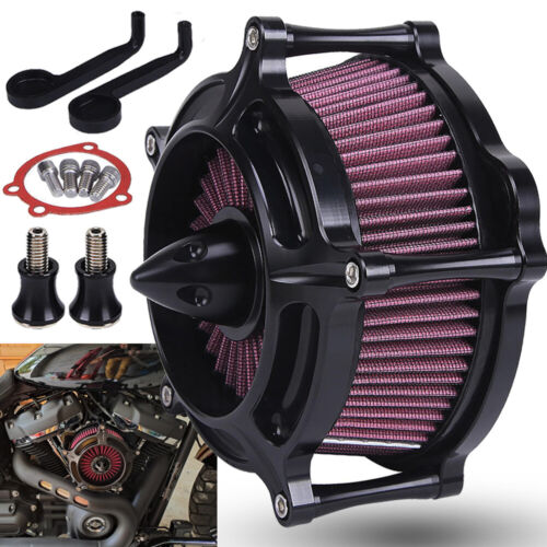 Air Cleaner Intake Filter Kit For Harley Sportster XL 883 1200 Custom 1991-2023 - Bild 1 von 12
