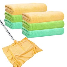6 Pcs Extra Large Microfiber Cleaning Cloth 20" X 30" Washable Reusable Large Fl