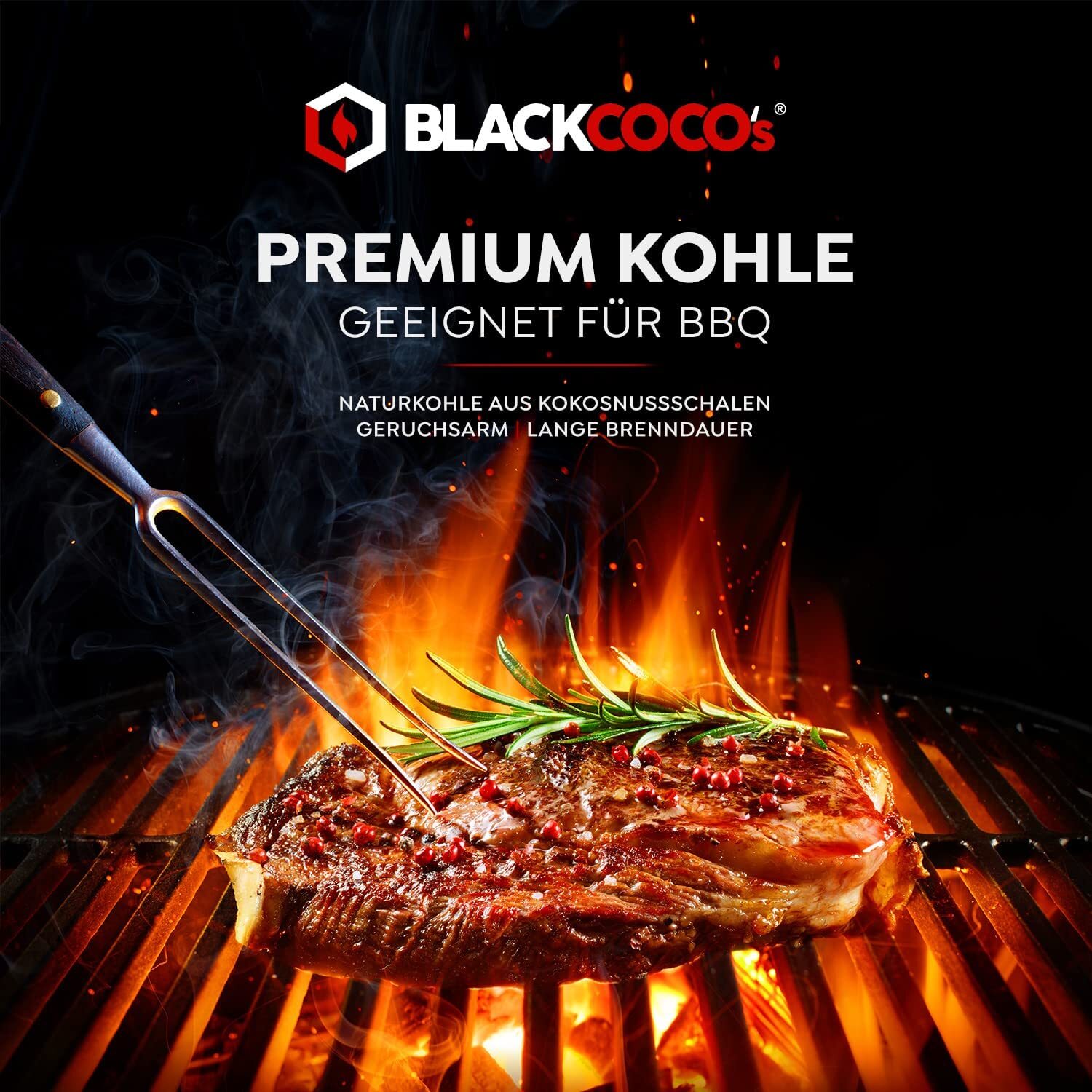 Kokosnuss-Naturkohle Für Grill & BBQ - Langanhaltend & Umweltfreundlich