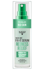 Hard Candy FIX-IT SERUM  Redness Relief  Green Tea  Cucumber Extract 1.0 oz