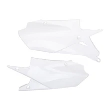 Cycra Side Panels Number Plates White Fits YAMAHA YZ250F YZ450F WR250F WR450F FX