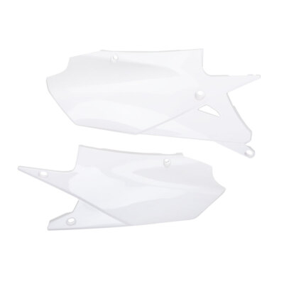 Cycra Side Panels Number Plates White Fits YAMAHA YZ250F YZ450F WR250F WR450F FX