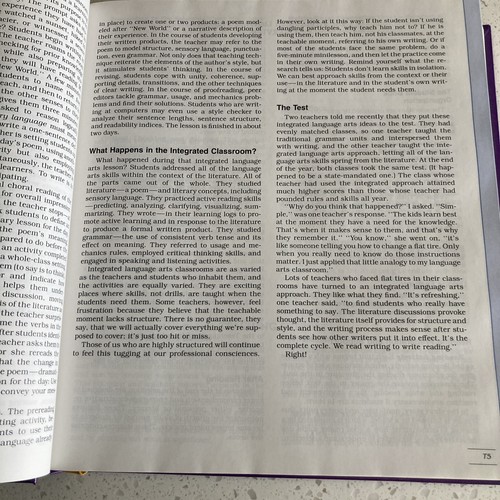 LITERATUR BRONZE GRADE KOMMENTIERTE LEHRERAUSGABE von Prentice Hall 1996 - Bild 10 von 22