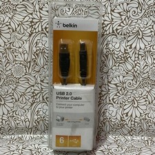 Belkin USB 2.0 Printer Cable USB - 6 Feet