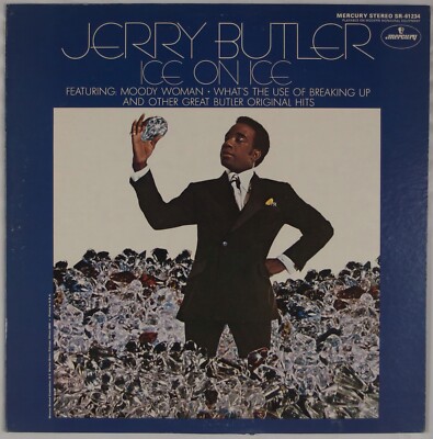 JERRY BUTLER: Ice on Ice US Mercury  69 Soul NM- Vinyl LP 