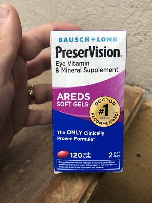 Bausch + Lomb Vitamin and Mineral Supplement - 120 Softgels