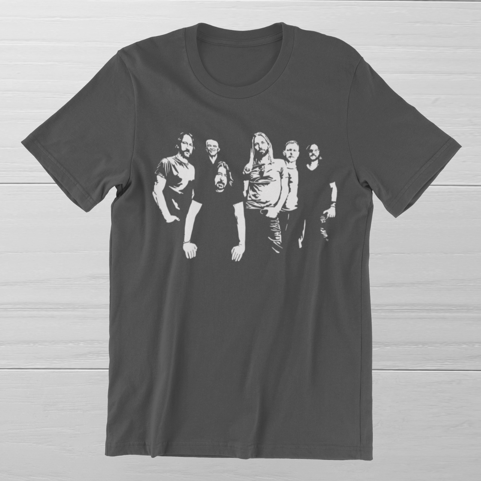 FOO FIGHTERS TShirt Heavy Metal Alternative Rock Band on Ring Spun